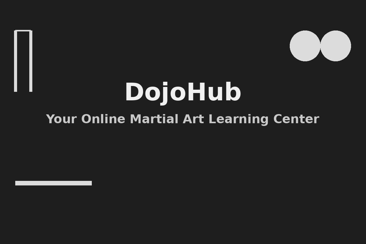 DojoHub: Your Online Martial Art Learning Center